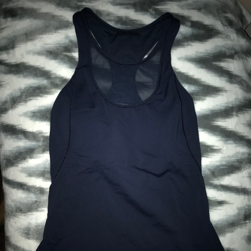 lululemon Mesh With Me Tank - Inkwell